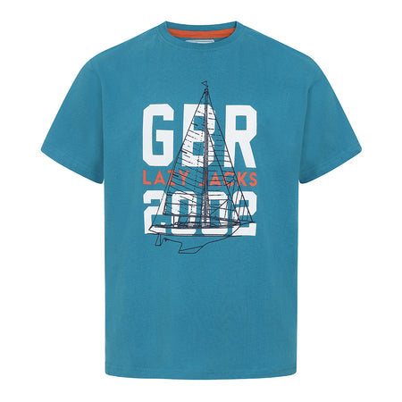 LJ15C - Boys Printed T-Shirt - Teal