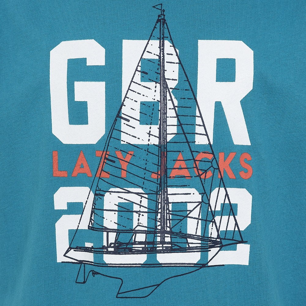 LJ15C - Boys Printed T-Shirt - Teal