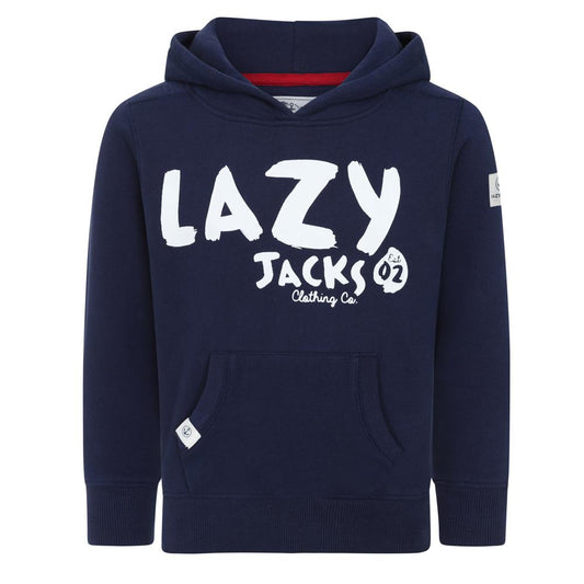 LJ21C - Boy's Hooded Sweatshirt - Marine