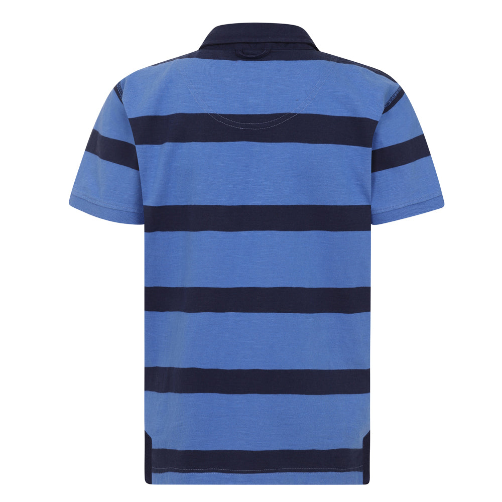 LJ27C - Short Sleeve Rugby Shirt - Denim