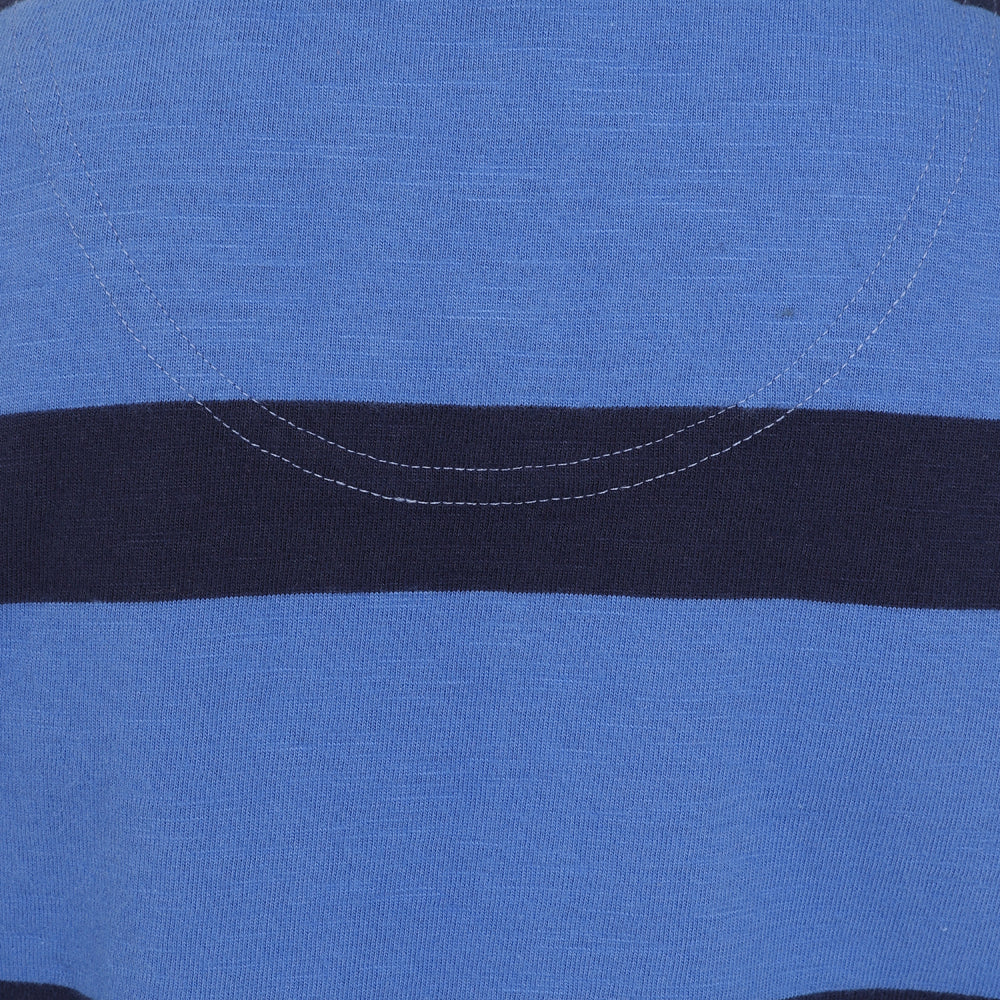 LJ27C - Short Sleeve Rugby Shirt - Denim