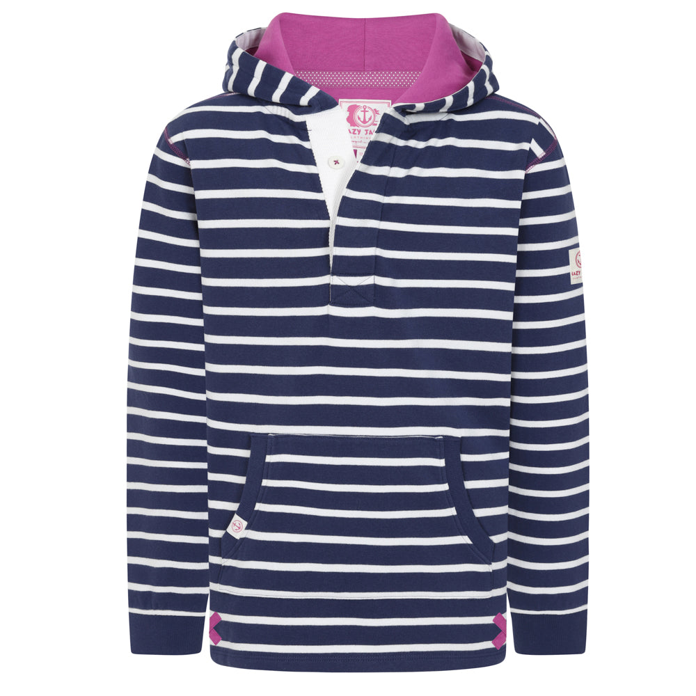 LJ36C - Girls Pull Over Hoody - Twilight