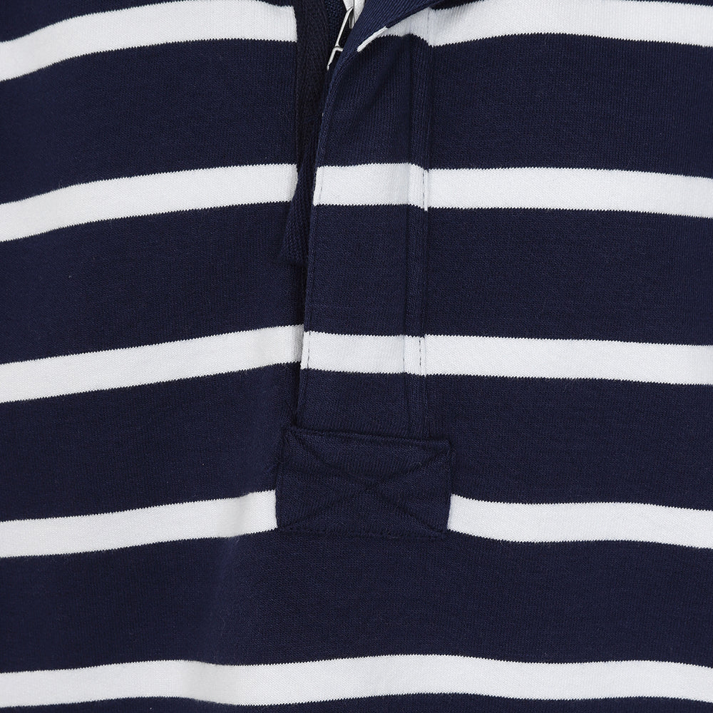 LJ39C - Striped Sweatshirt - Marine