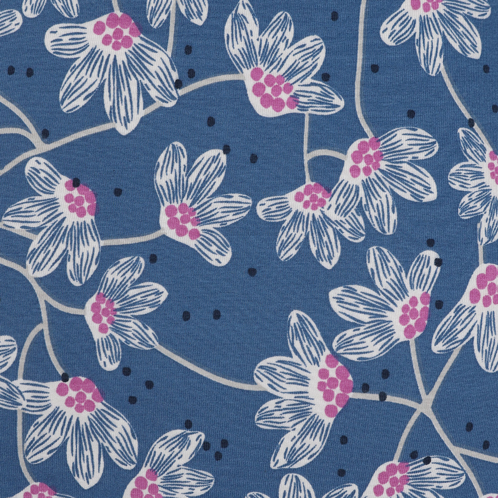 LJ41 - Ladies Jersey Skirt - Wild Flower