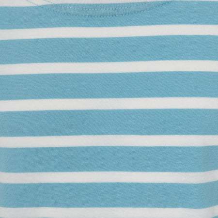 LJ97C - Girls Long Sleeve Breton Top - Reef