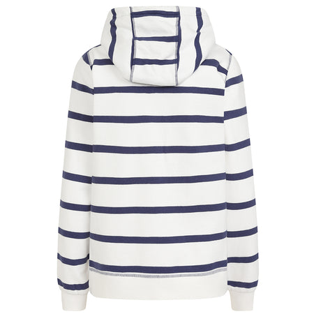 LJ101S - Ladies Striped Full Zip Hoody - Twilight