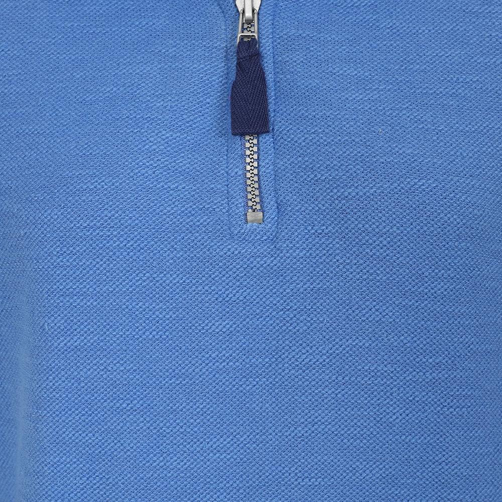 LJ109 - Ladies Textured Sweatshirt - Azure