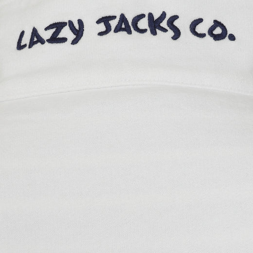 LJ3 - Ladies 1/4 Zip Sweatshirt - White