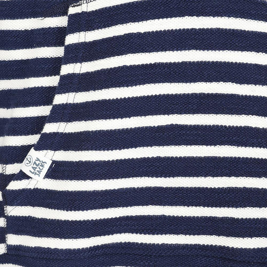 LJ44S - Men's Textured Hooded Sweatshirt - Marine
