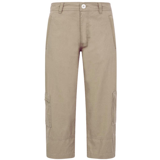 LJ4 - Ladies 3/4 Length Trousers - Stone