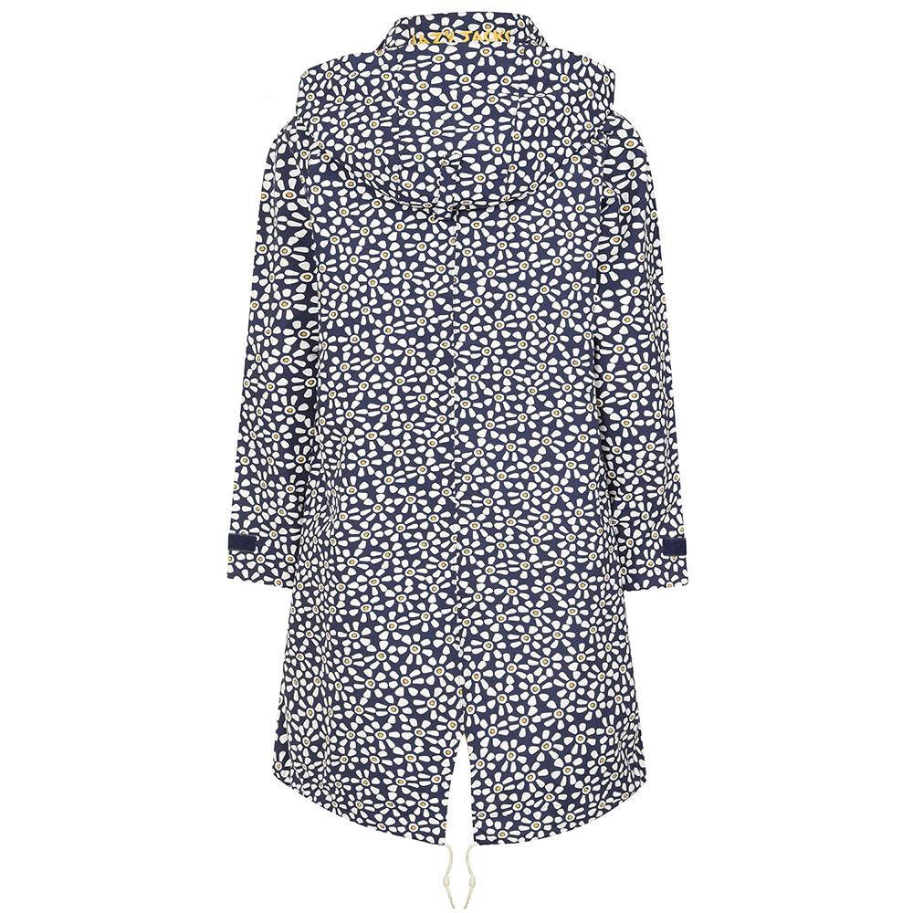 LJ67P - Ladies Longline Waterproof Jacket - Daisy