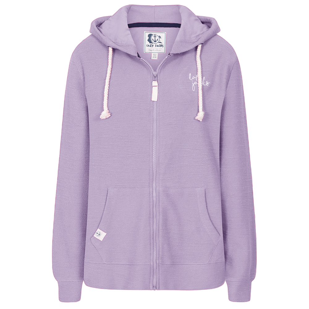 LJ102 - Ladies Textured Sweatshirt - Lilac