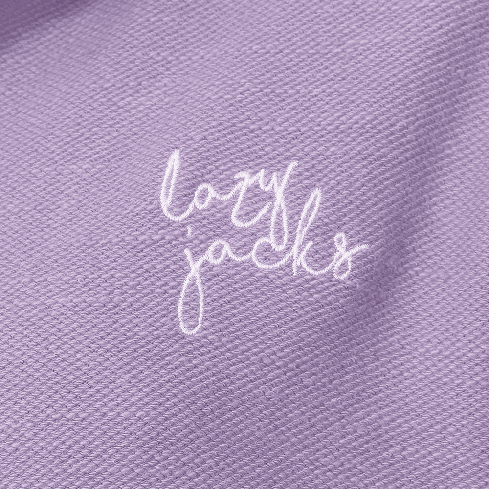 LJ102 -  Ladies Textured Sweatshirt - Lilac