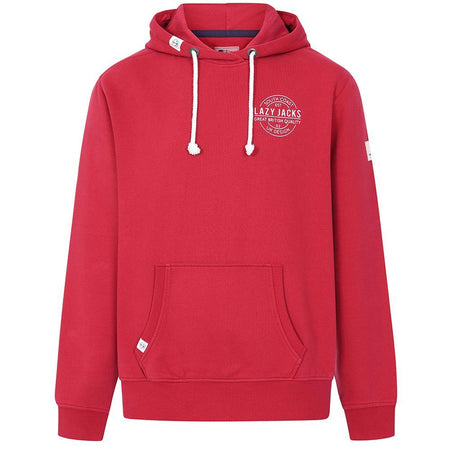 LJ21 - Mens Hooded Sweatshirt - Rouge