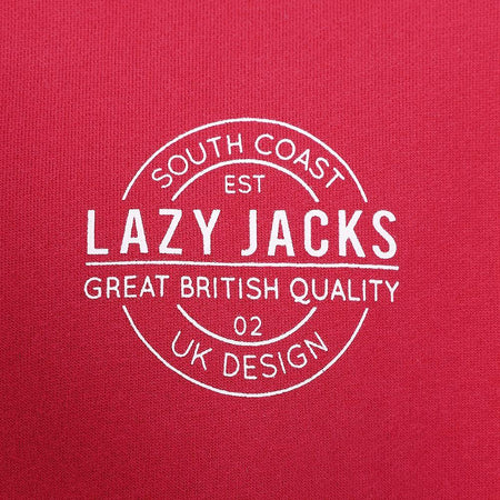 LJ21 - Mens Hooded Sweatshirt - Rouge