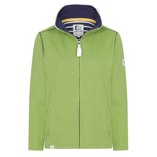 LJ33 - Ladies Full Zip Sweatshirt - Lime