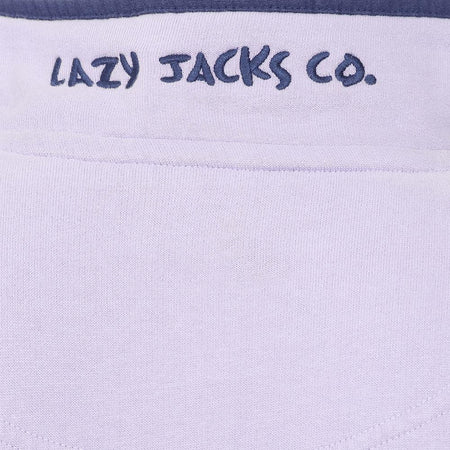 LJ3 - Ladies' 1/4 Zip Sweatshirt - Lilac