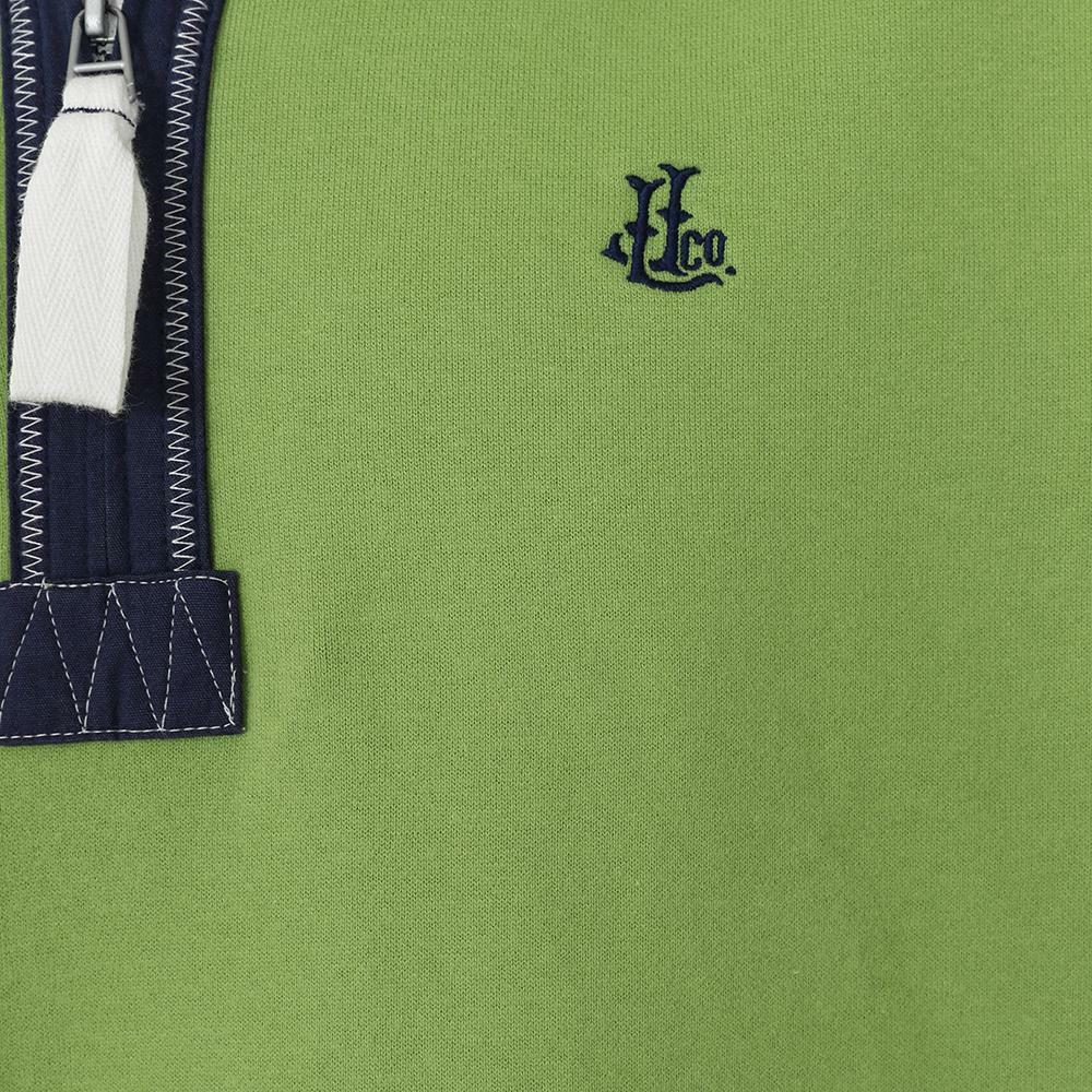 LJ40 - Men's Quarter Zip Sweatshirt - Lime