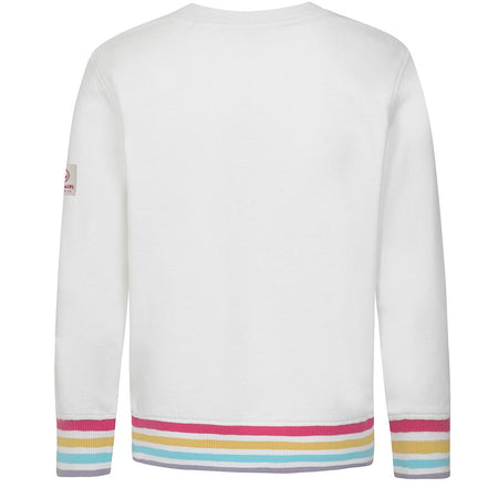 LJ47C - Girls Printed Sweatshirt - Rainbow