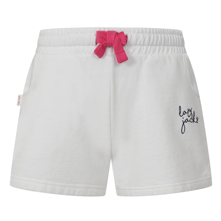 LJ55C - Girl's Jersey Shorts - White