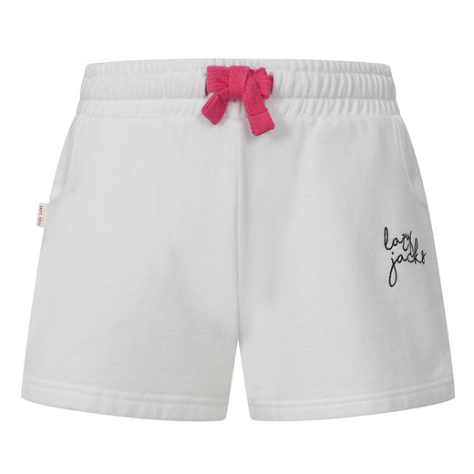 LJ55C - Girl's Jersey Shorts - White