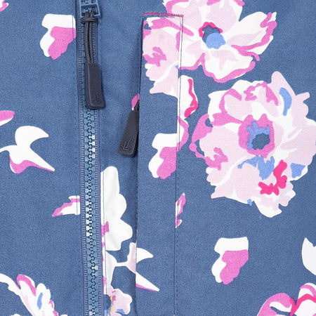 LJ67P - Ladies Longline Waterproof Coat - Floral
