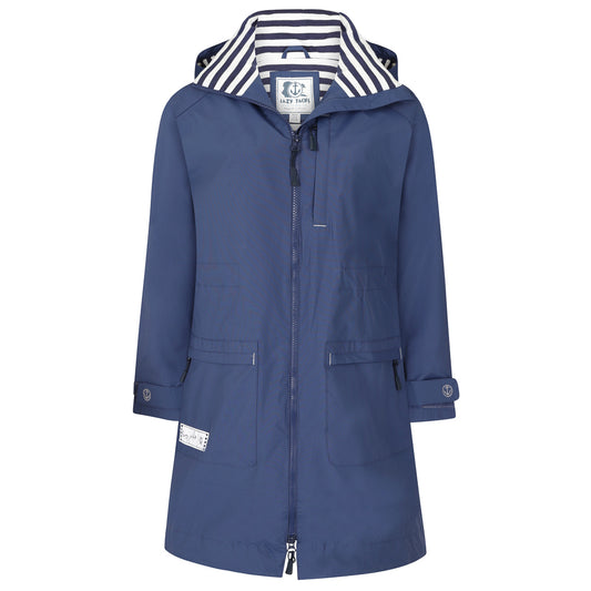 LJ67 - Ladies' Long Waterproof Coat - Twilight