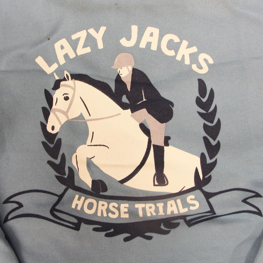 LJ3 - Ladies' 1/4 Zip Sweatshirt - Horse Trial Print - Reef