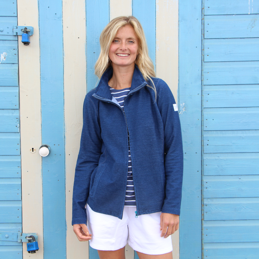 LJ33 - Full Zip Sweatshirt - Indigo