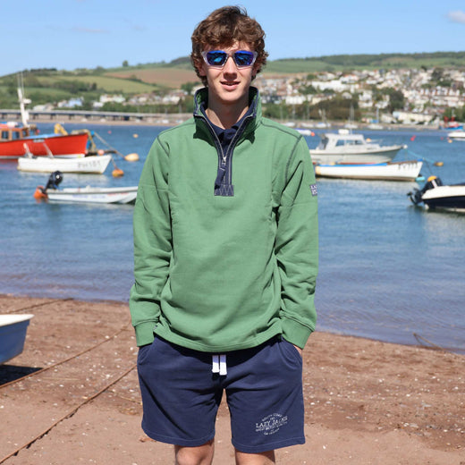 LJ40 - Quarter Zip Sweatshirt - Seaweed