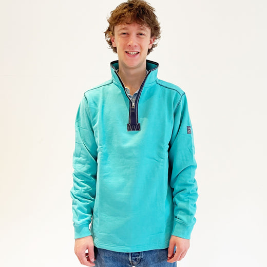 LJ40 - Quarter Zip Sweatshirt - Aquarius