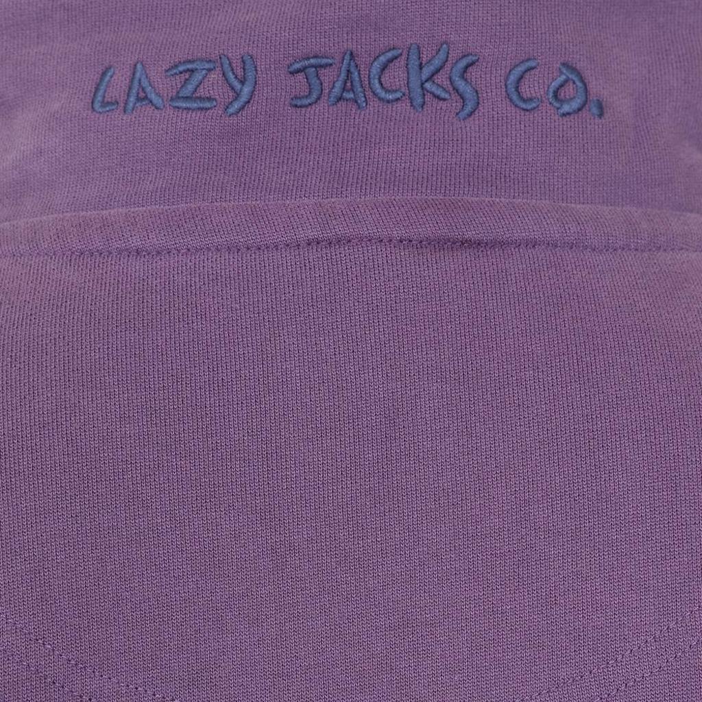 LJ3 - Ladies 1/4 Zip Sweatshirt -  Loganberry