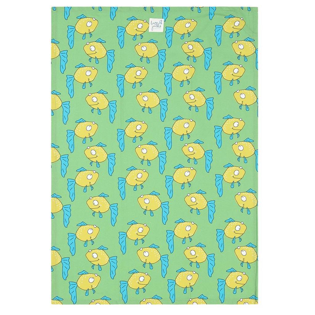 LJ408 - Set of Two Tea Towels - Fish