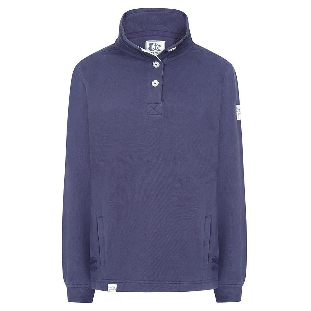 LJ5 - Button Neck Sweatshirt - Twilight