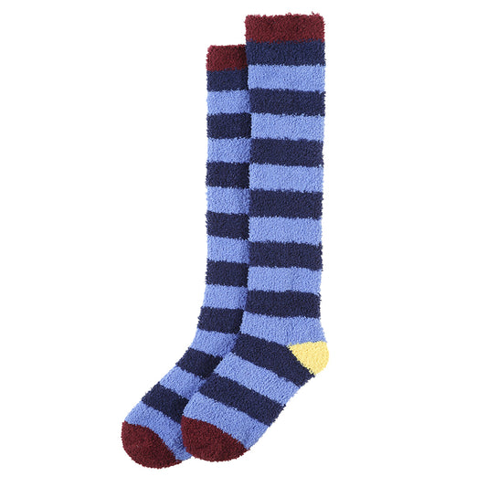 LJ2 - Adult Fluffy Socks - Denim