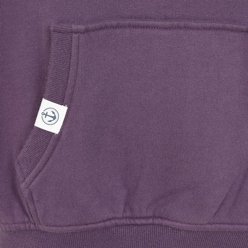 LJ21C - Boys Printed Hooded Sweatshirt - Grape