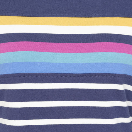 LJ239 - Striped T-Shirt Dress - Prism