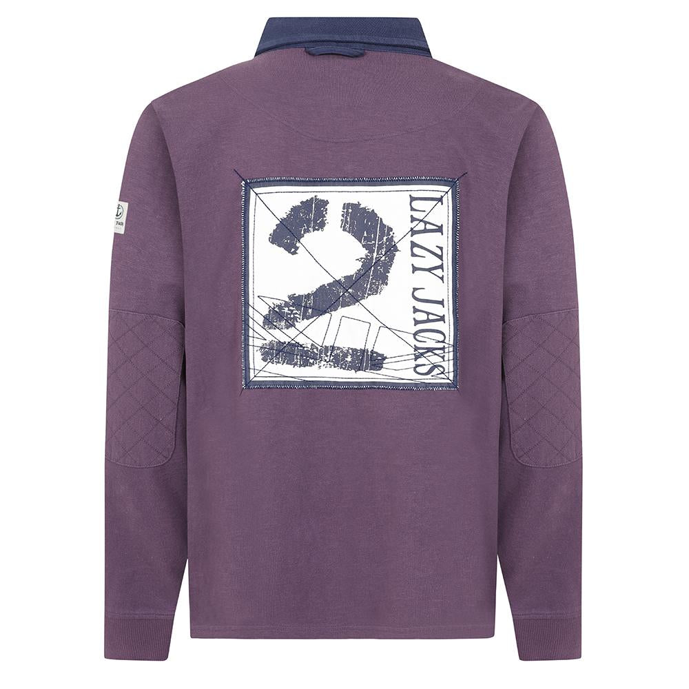 LJ76 - Rugby Shirt - Grape