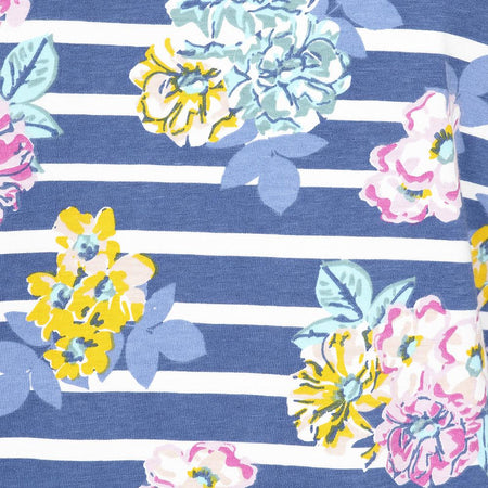 LJ97P - Printed Breton Top - Fleur