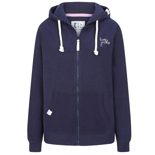 LJ102 - Textured Hooded Sweatshirt - Marine