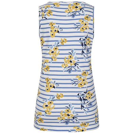 LJ110P - Ladies Printed Vest - Meadow Blue