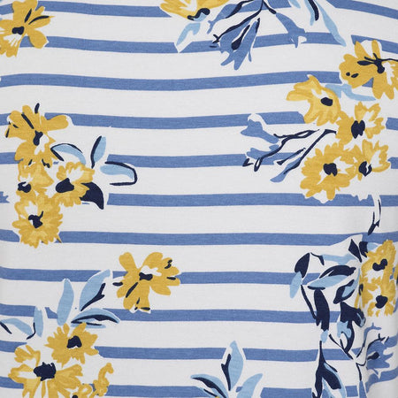LJ110P - Ladies Printed Vest - Meadow Blue