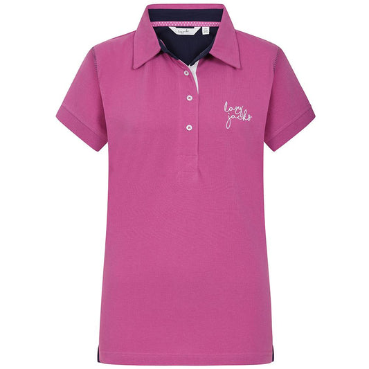 LJ12 - Ladies Polo Shirt - Raspberry