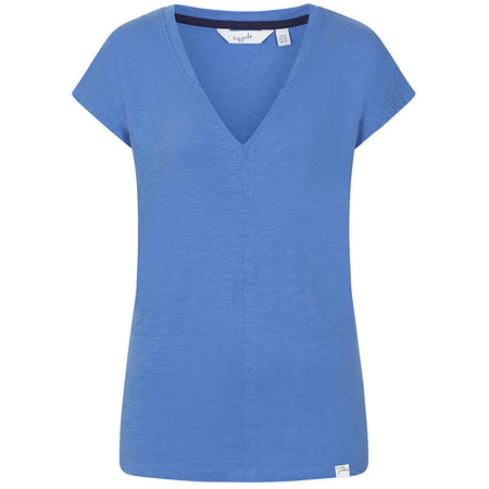 LJ156 - Ladies V Neck Tee - Sapphire