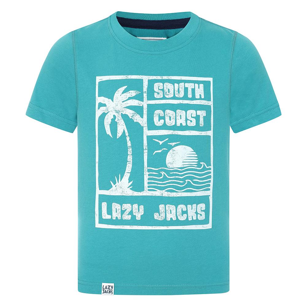 LJ15C - Boys Printed T-Shirt - Mint