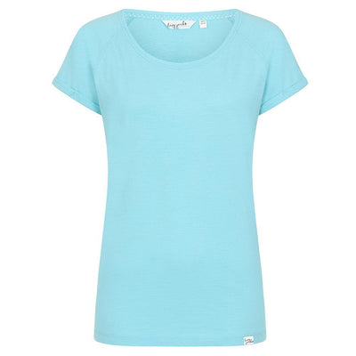 LJ163 - Ladies Roll Sleeve Tee - Spearmint