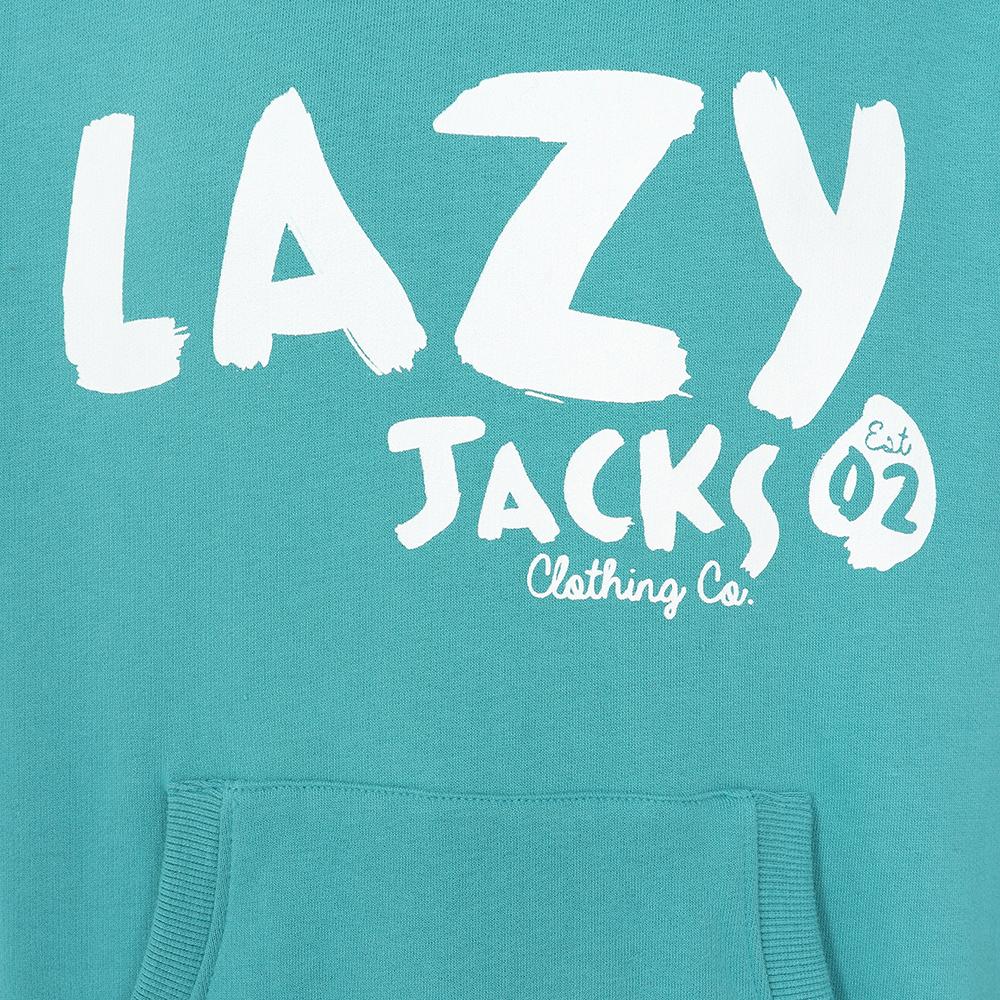 LJ21C - Boys Hooded Sweatshirt - Jade