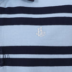 LJ27 - Men's Short Sleeve Rugby Shirt - Sky