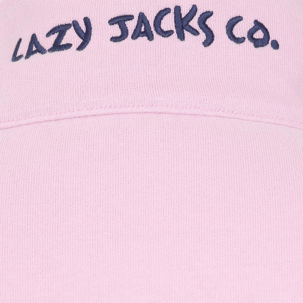 LJ33 - Ladies Full Zip Sweatshirt - Pink