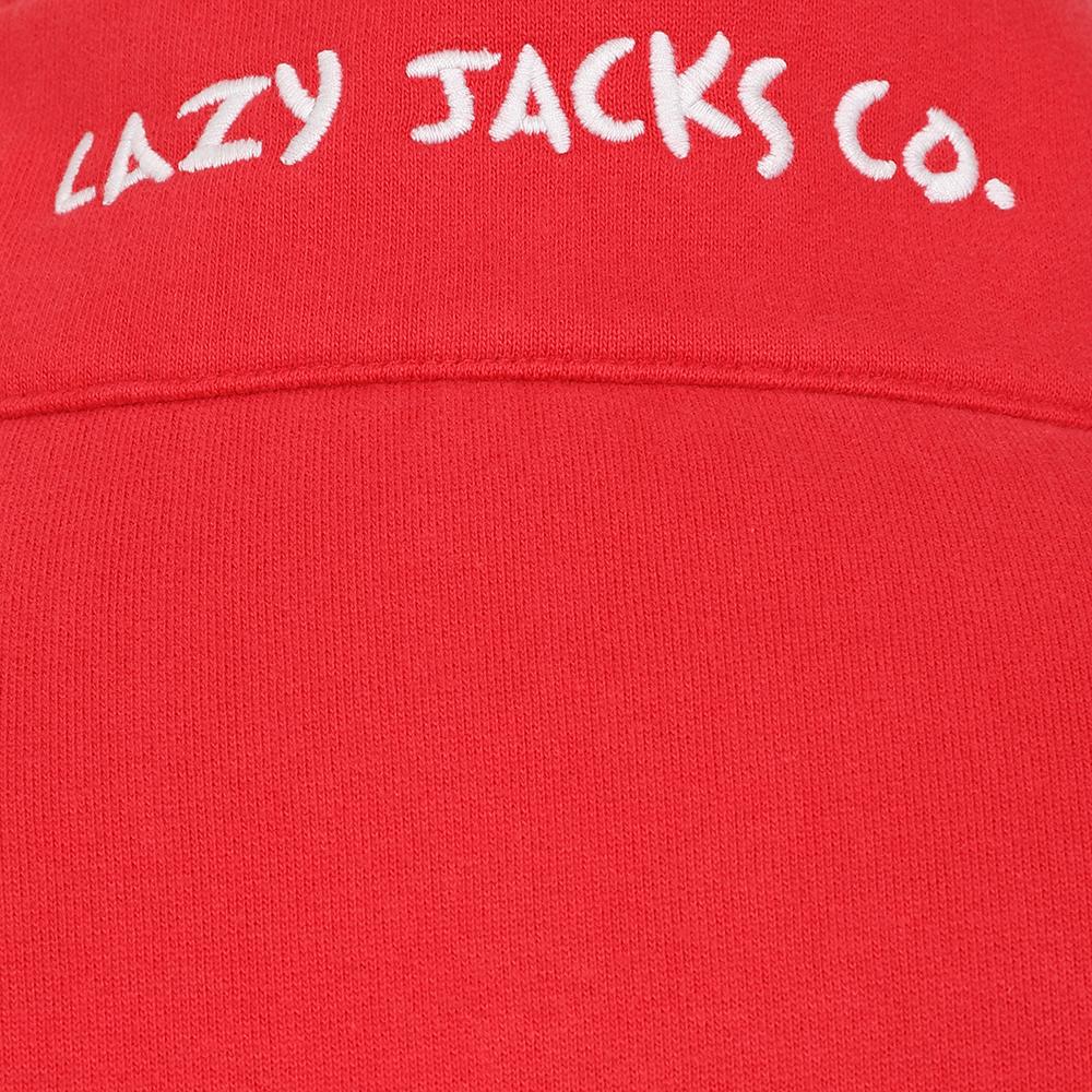 LJ33 - Ladies Full Zip Sweatshirt - Red
